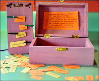 Prototype of the Affirmation Chant Magnets